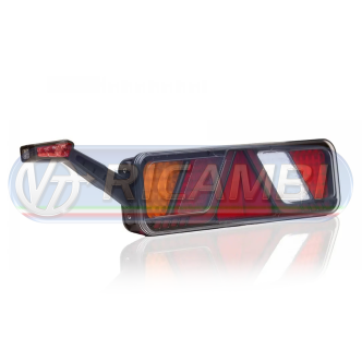 1 - FANALE POST. CANBUS FULL LED 6 FUNZIONI 24V C/CORNETTO SX