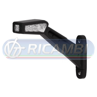 1 - FANALINO INGOMBRO POST. 20 LED 12/36V LUNGO 60° DX