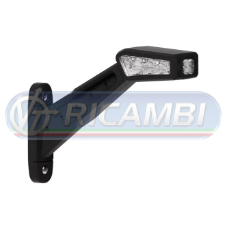 1 - FANALINO INGOMBRO POST. 20 LED 12/36V LUNGO 60° SX