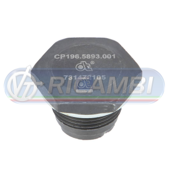 1 - TAPPO COPPA OLIO MAGNETICO M 24 x 1,5 PIANO