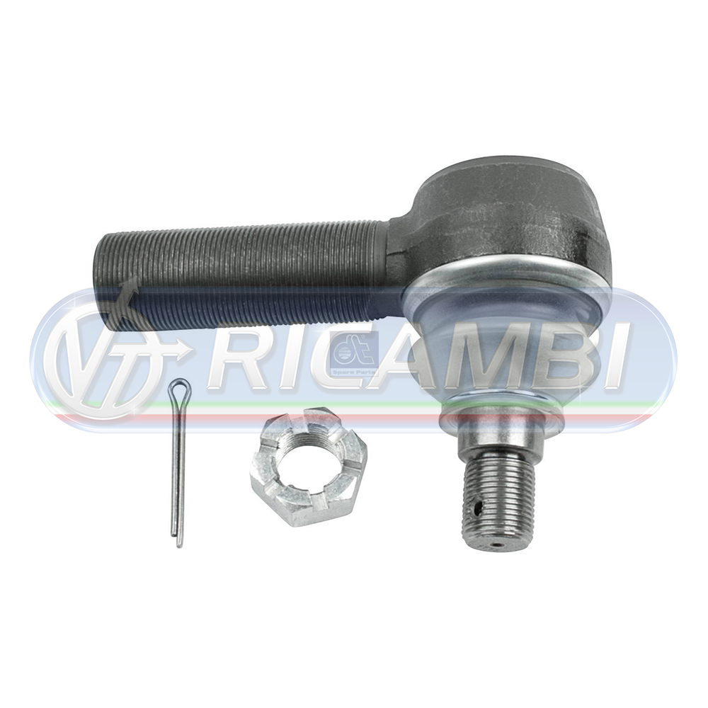 1 - TESTINA STERZO BARRA ACC M30 X 1,5 L 115 FL 6 SX