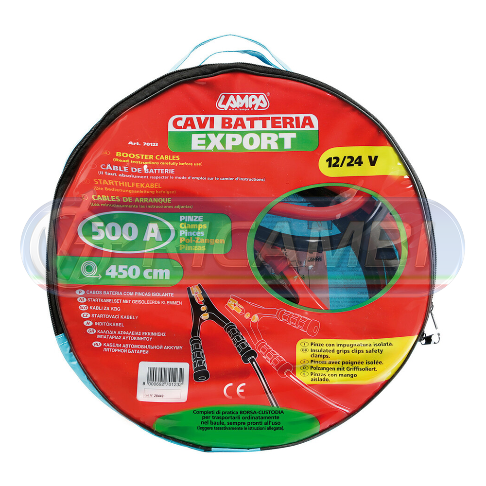 1 - CAVI AVVIAMENTO EXPORT 500A