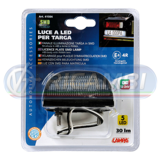 1 - FANALE TARGA LED LAMPA