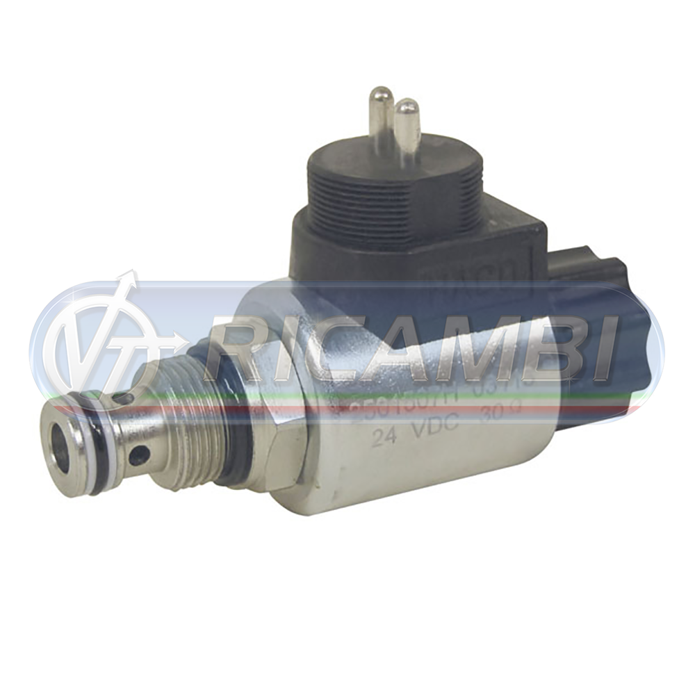 1 - ELETTROVALVOLA SPONDA COMPLETA DOPPIO EFF. 24V MBB