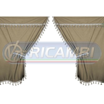 1 - TENDE COMPLETE SET COLORE BEIGE CAB STANDARD