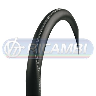 1 - COPRIVOLANTE AUTO M 37-39 CM ECOPELLE TRAF. NERO