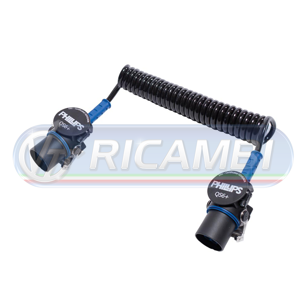 1 - SPIRALE ELETTRICA 7 POLI EBS 4 MT RINFORZATA EURO 6