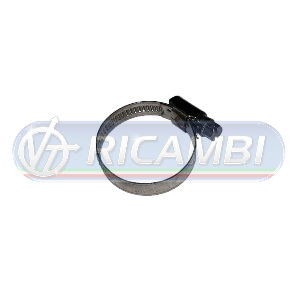 1 - FASCETTA ACCIAIO AISI 304 DIAM. 25-40