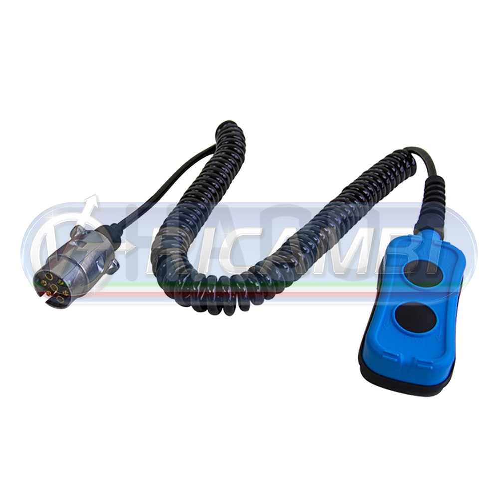 1 - COMANDO A MANO 2 PULSANTI ANTIURTO CABLATO ANTEO