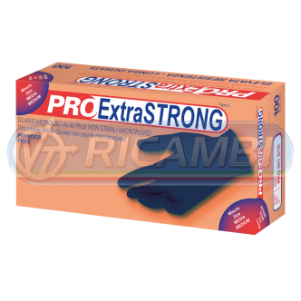 1 - GUANTI NITRILE MONOUSO STRONG TG L 100 PZ