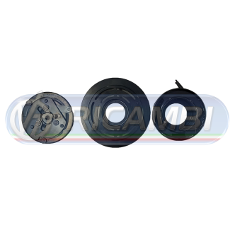 1 - FRIZIONE COMPRESSORE CLIMA FH 12 PV8 24V CHIAVETTA