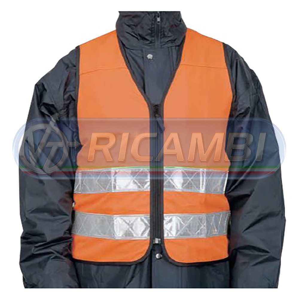 1 - GILET ARANCIONE CATARIFRANGENTE TG XXL