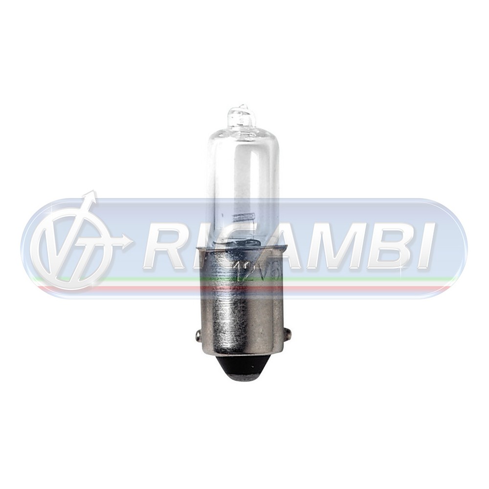 1 - LAMPADINA IN COPPIA BAX 9S 12V 6W