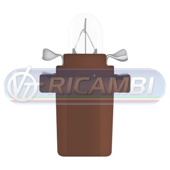 1 - LAMPADINA QUADRO B8,5D 24V MARRON OSRAM