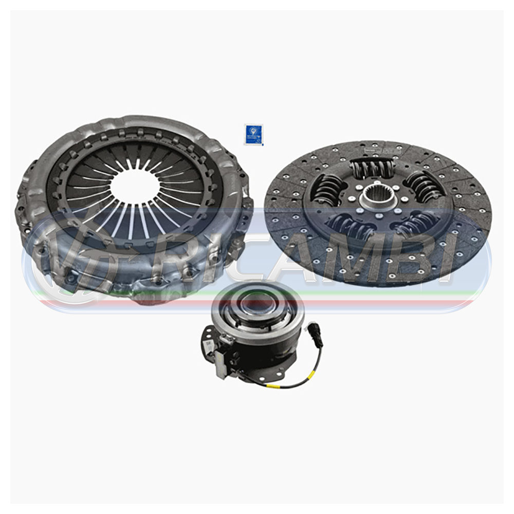 1 - FRIZIONE COMPLETA SACHS 064 (601 + 155)