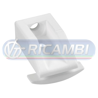 1 - SET GANCI TENDA SCORREVOLI PER BINARIO "Y" PARETE/SOFFITTO  CNF 25PZ