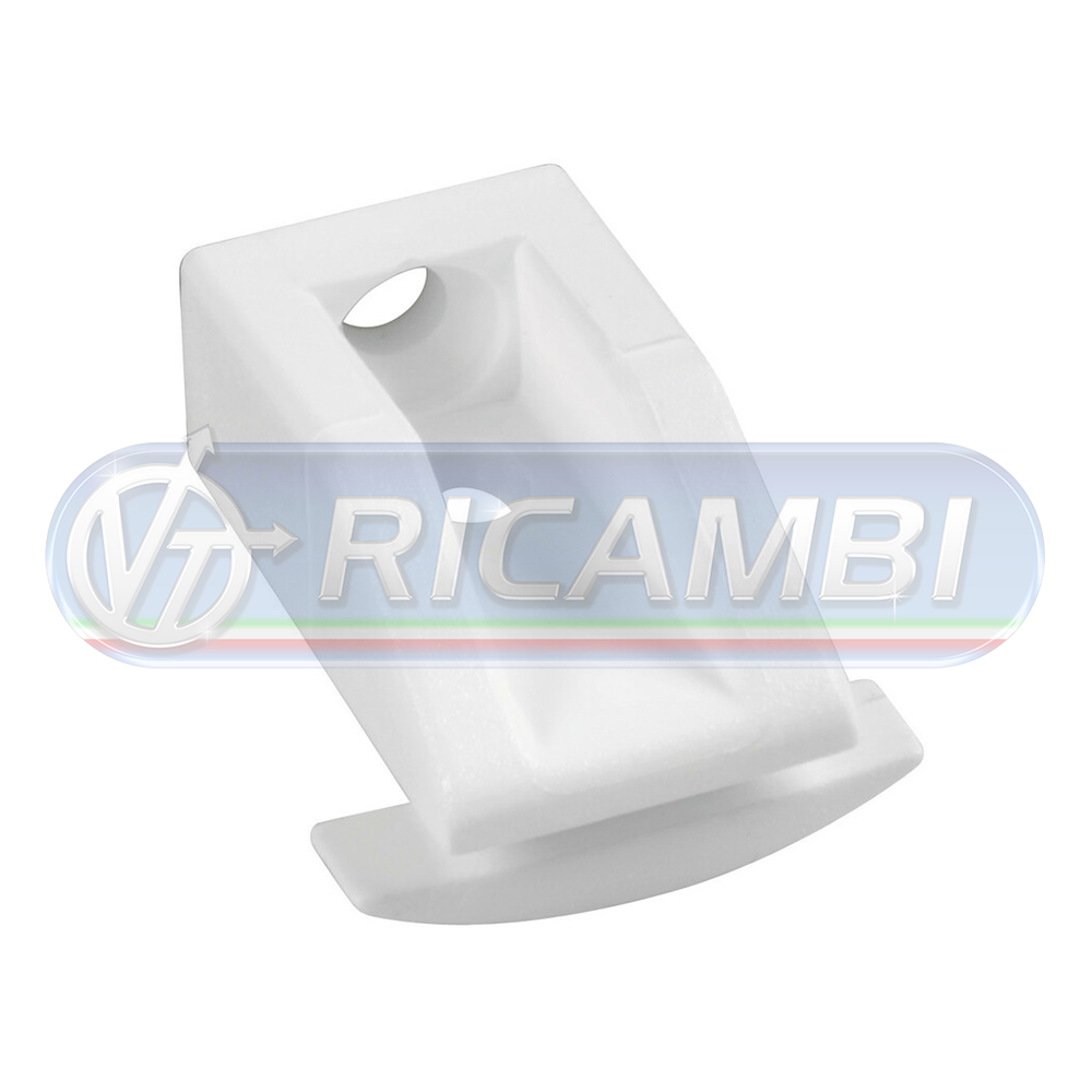 1 - SET GANCI TENDA SCORREVOLI PER BINARIO "Y" PARETE/SOFFITTO  CNF 25PZ