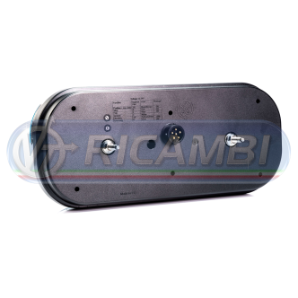 1 - FANALE POST. FULL LED 6 FUNZIONI 12-36V C/RETROMARCIA DX C/CONNETTORE