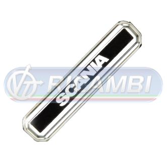 1 - FANALINO INGOMBRO LED SCRITTA SCANIA BIANCO