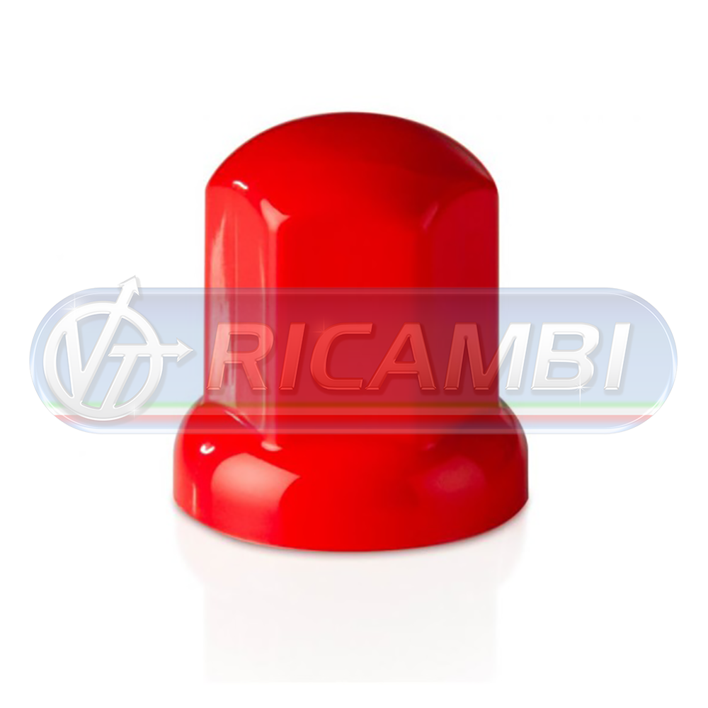 1 - COPRIDADO DIAM.33 PLASTICA ROSSO ALTO