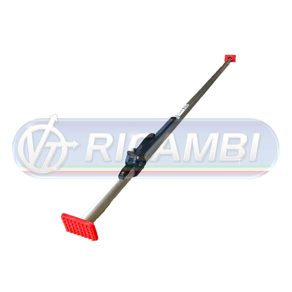 1 - BARRA FERMACARICO VERT./ORIZZ.  ALL 2350-2720 C/SICURA E CREMAGLIERA