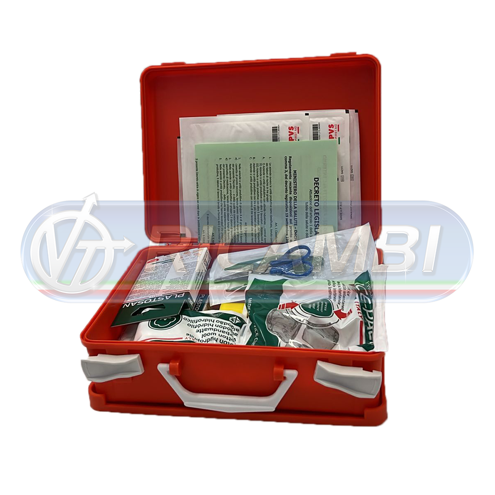 1 - CASSETTA PRONTO SOCCORSO DM388 d.lgs 81/08