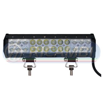 1 - FARETTO DA LAVORO RETTANGOLARE 24 LED 72W