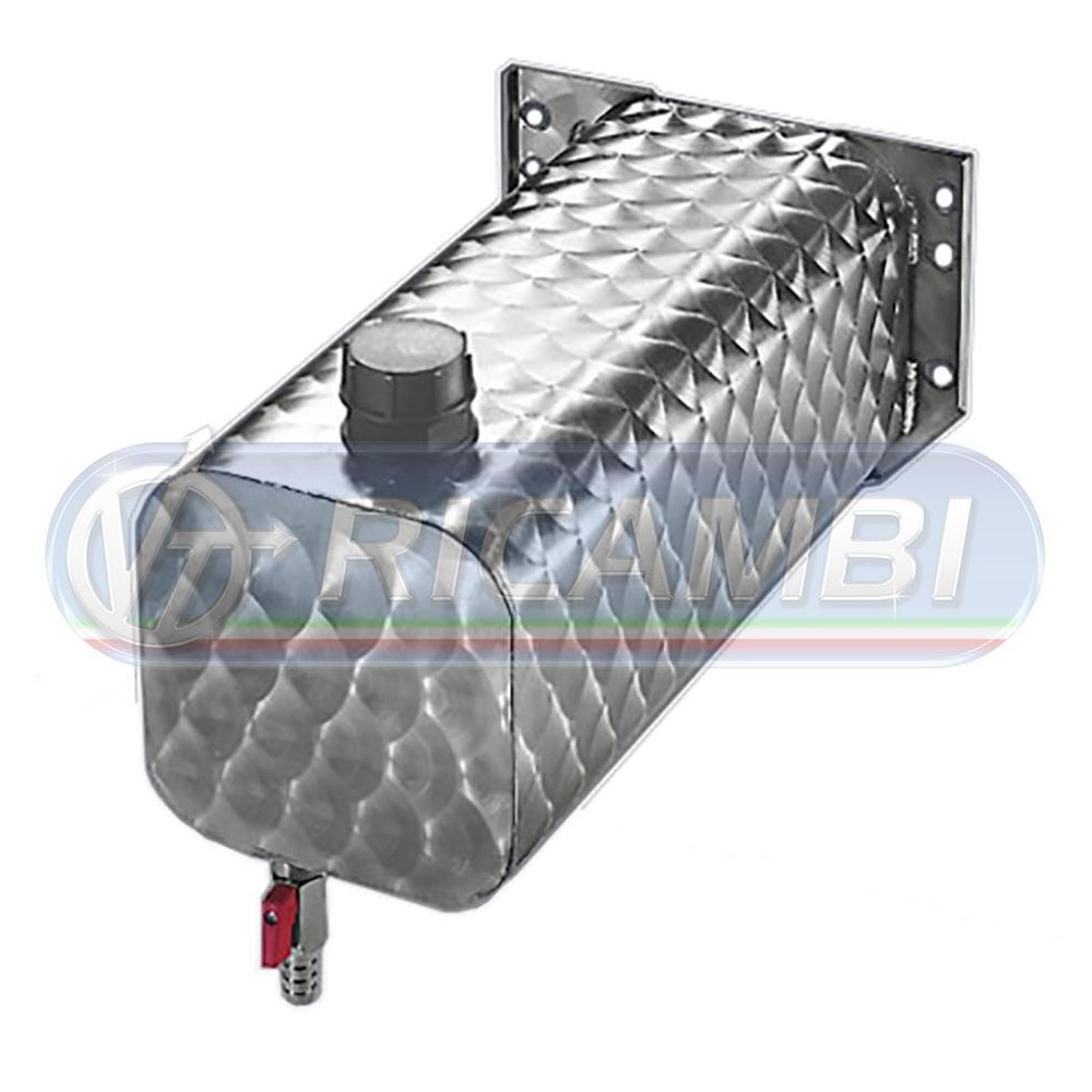 1 - TANICA INOX FIORETTATA 10 LT 17X17X40 BAWER