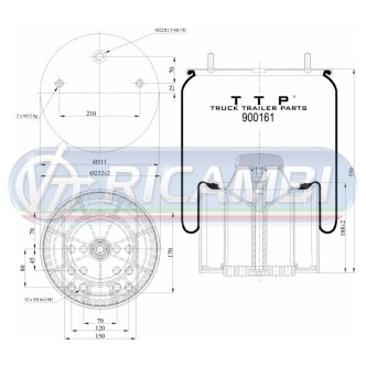 1 - TORPRESS RIMORCHIO COMPLETO BPW