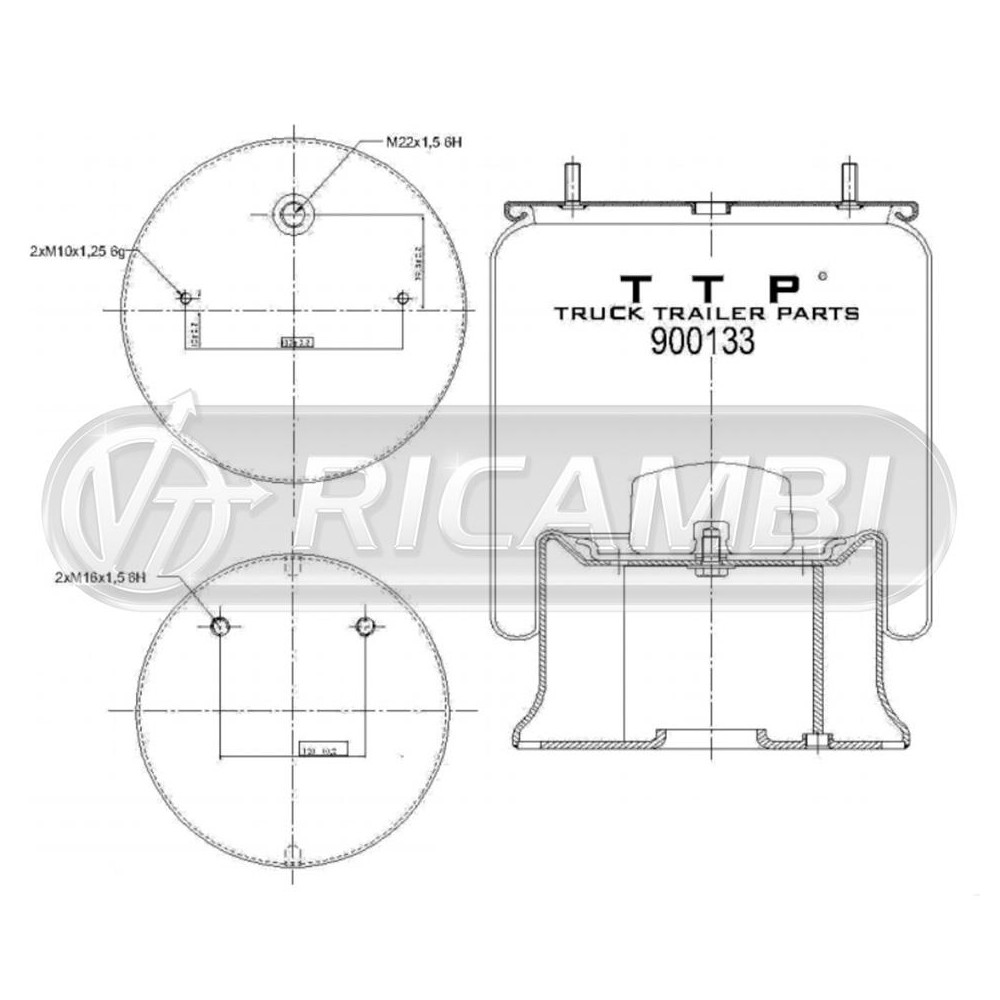 1 - TORPRESS RIMORCHIO COMPLETO VIBERTI