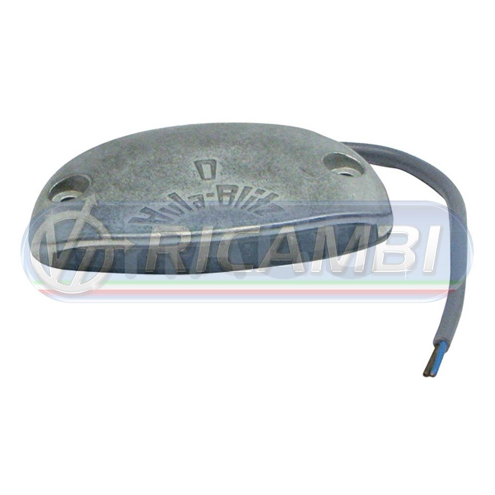 1 - LAMPEGGIANTE SPONDA 12V/24V LED HULA-BLITZ SINGOLO