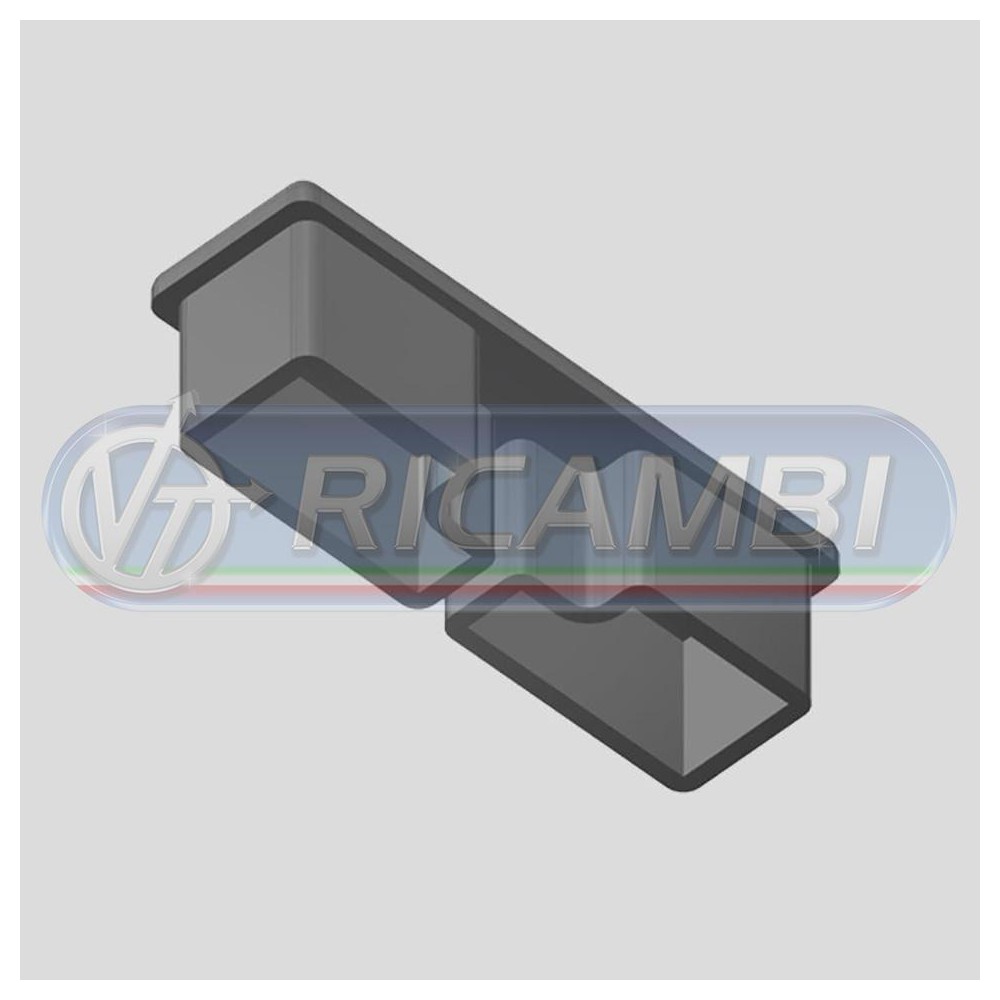 1 - TAPPO PROFILO PARACICLI PVC