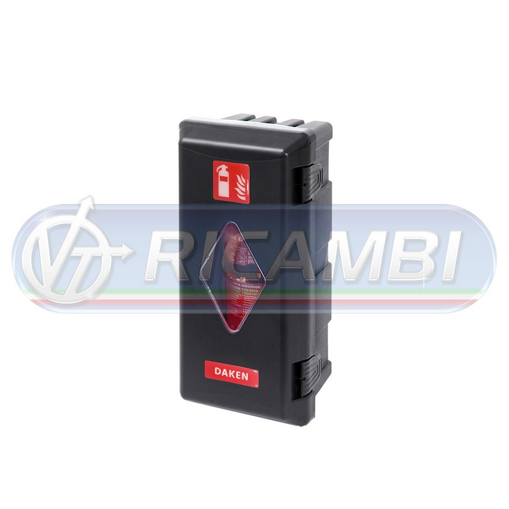 1 - PORTA ESTINTORE KG 6 NERO ADAMANT