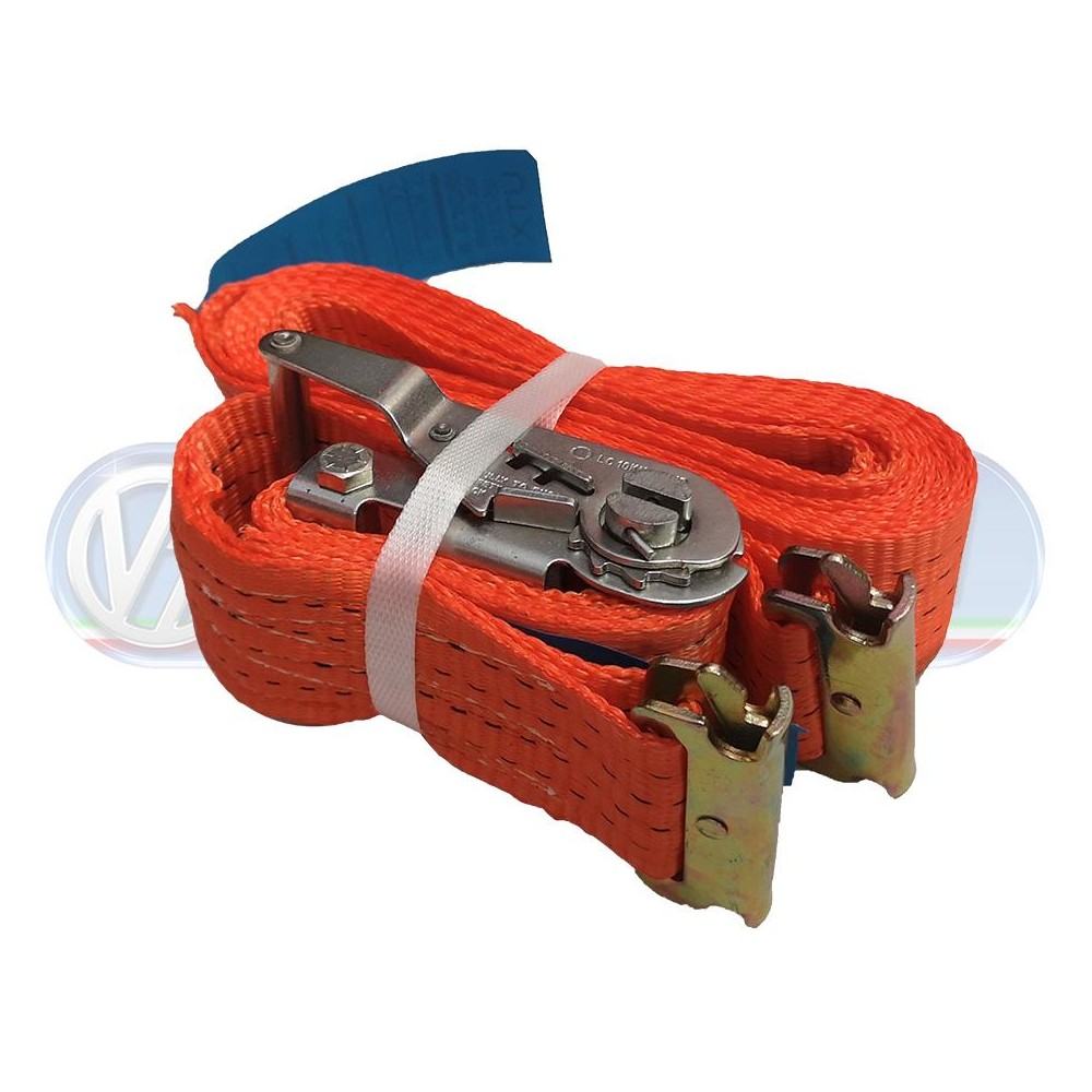 1 - CINGHIA ANCORAGGIO 50mm MT 4,00 3T AGG. RAPIDO - CRICCHETTO PICCOLO