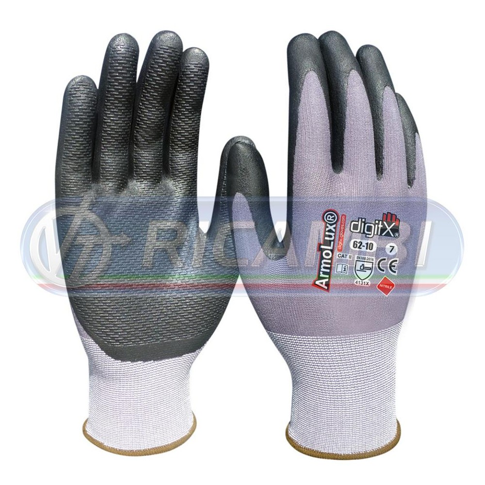 1 - GUANTI ARMOLUX COATED TG 10