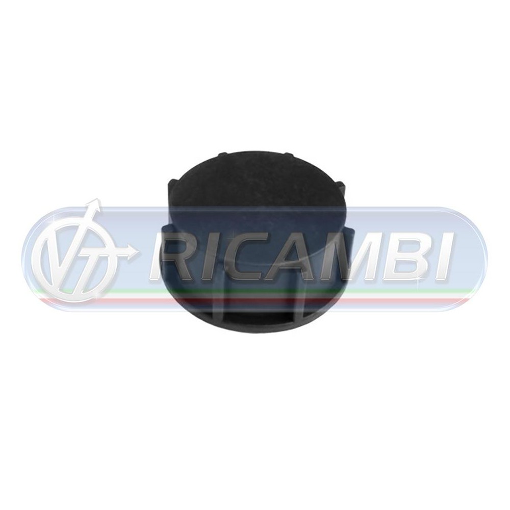 1 - TAPPO PLASTICA PER TANICA INOX S/PORTASAPONE BAWER