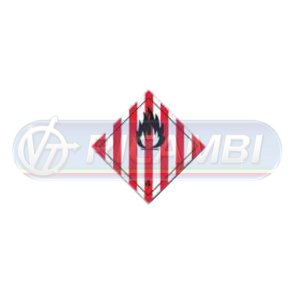 1 - ADESIVO ADR 300X300 CL4.1 SOLIDI INFIAMMABILI