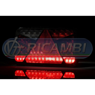 1 - FANALE POST. FULL LED CANBUS 6 FUNZIONI 12-36V DX