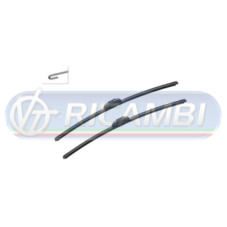 1 - SPAZZOLA TERGI 60cm CON SPRUZZATORE BOSCH IN COPPIA