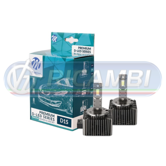 1 - KIT LED 12-24V 6000K CONVERSIONE XENON D1S