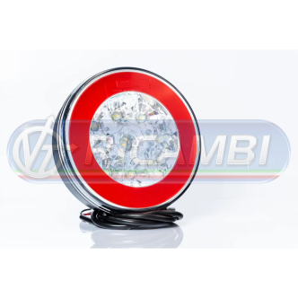 1 - FANALE POST. FULL LED 2 FUNZIONI 12-36V DX/SX TONDO