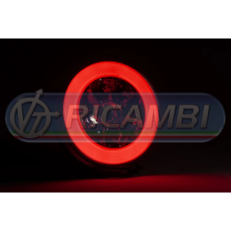 1 - FANALE POST. FULL LED 2 FUNZIONI 12-36V DX/SX TONDO