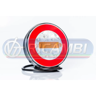 1 - FANALE POST. FULL LED 3 FUNZIONI 12-36V DX/SX TONDO