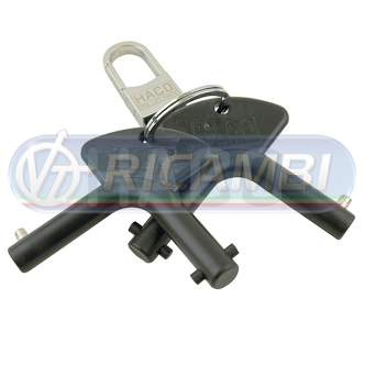 1 - CHIAVE SPONDA DHOLLANDIA IN COPPIA