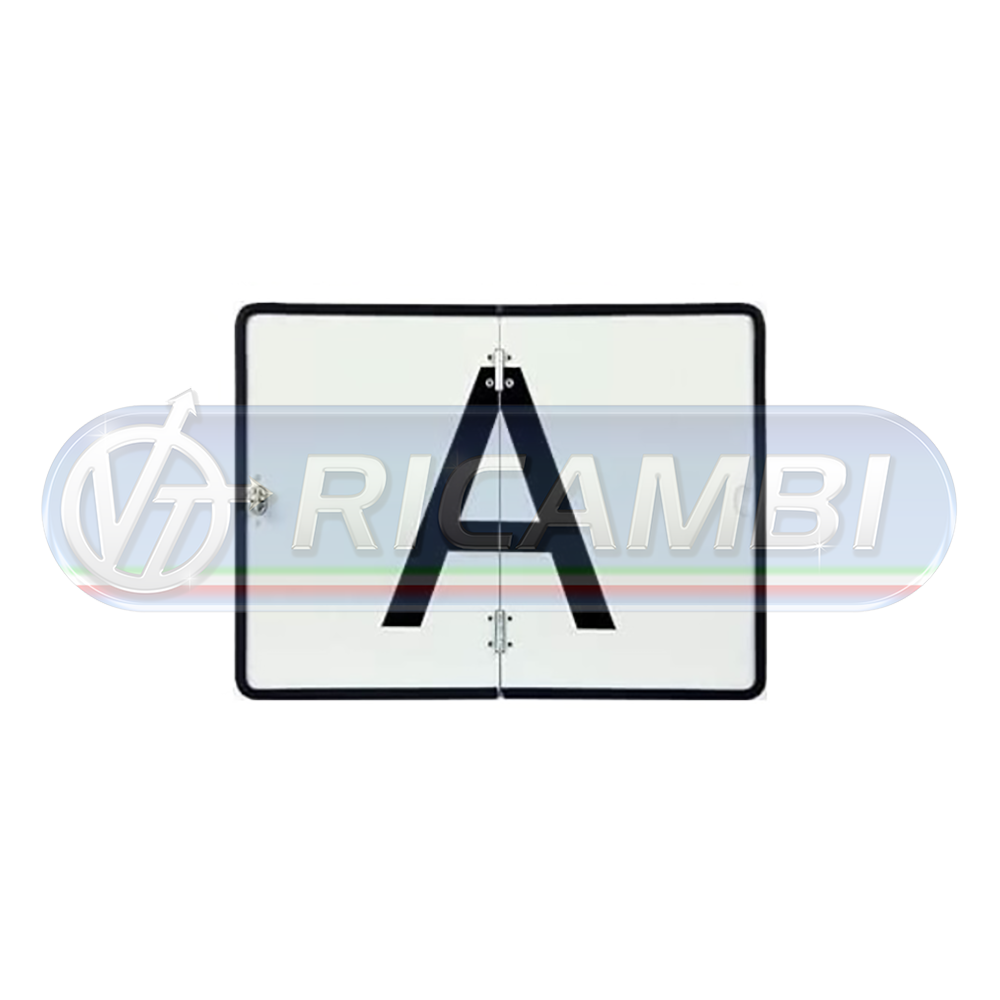 1 - PANNELLO LETTERA 'A' PIEGHEVOLE 400X300