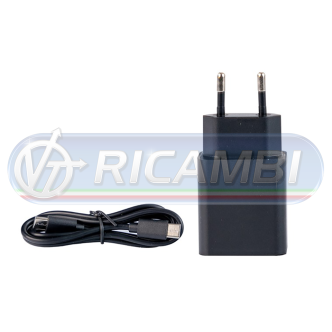 1 - LAMPADA ISPEZIONE 1 LED 10W + CARICABATTERIE WIRELESS