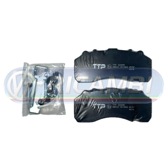 1 - PASTIGLIE FRENO RIMORC. ASSALE BPW DISCO 430 C/SCASSO