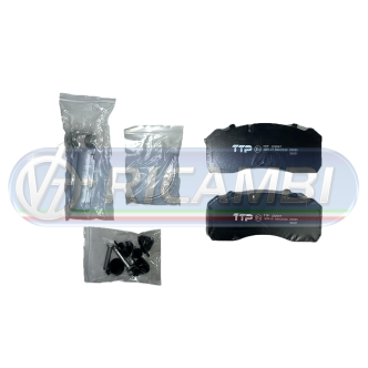 1 - PASTIGLIE FRENO RIMORC. ASSALE BPW MB MAN DISCO 370