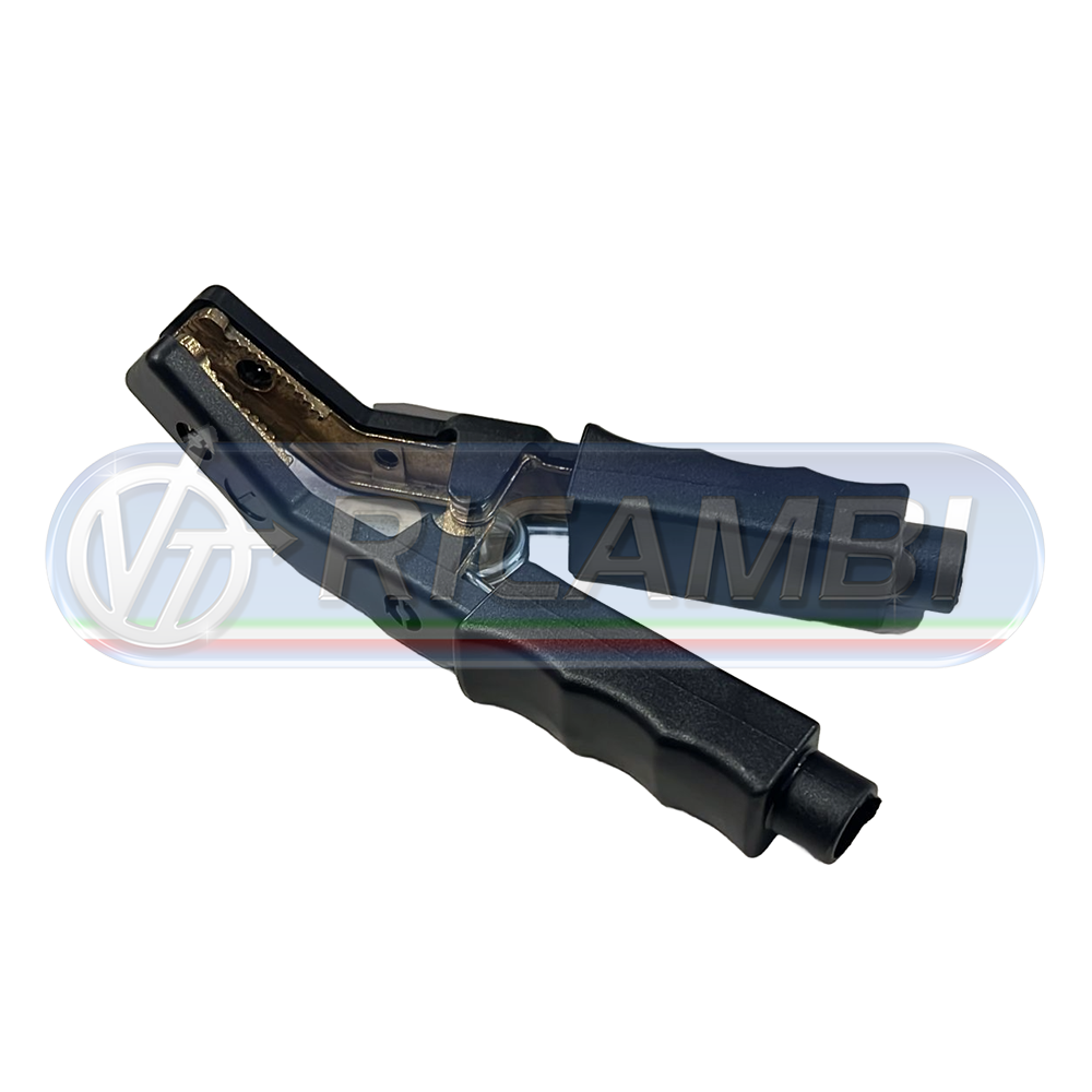 1 - PINZA BATTERIA SINGOLA INCLINATA 650A NERO