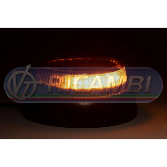1 - LAMPADA ROTANTE LED A VITI BASSA C/CAVO 1,5 MT